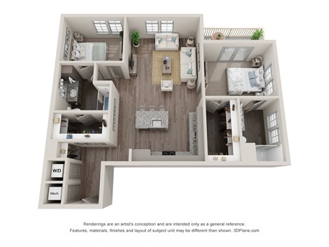 577 Meeting Street Studio-2 Beds Apartment for Rent - Photo Gallery 34